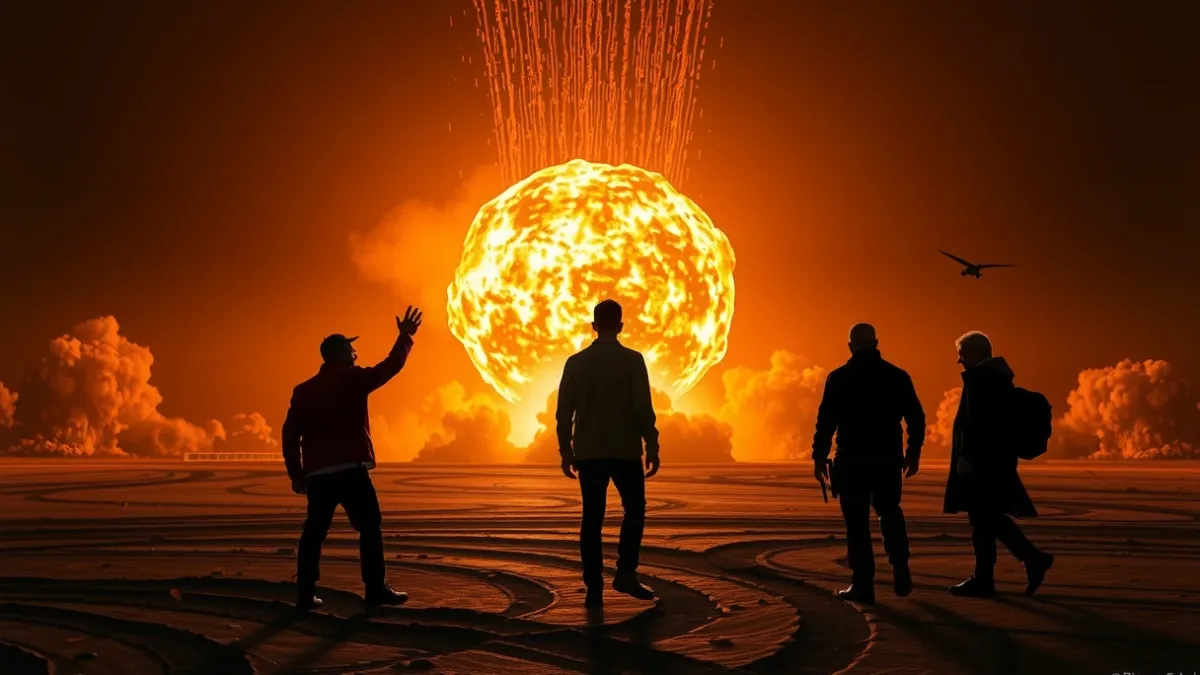 Como Nolan filmou as explosões reais de Oppenheimer sem CGI
